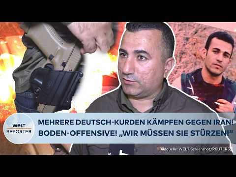 DEUTSCH-KURDEN ZIEHEN IN DEN KRIEG! Vorbereitung auf Bodenoffensive! „Wir müssen den Iran stürzen!“