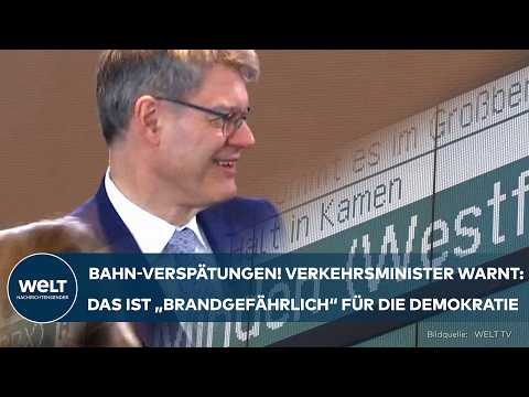 DEUTSCHE BAHN: Ein Risiko für die Demokratie? „Brandgefährlich“ – Verkehrsminister Schnieder warnt