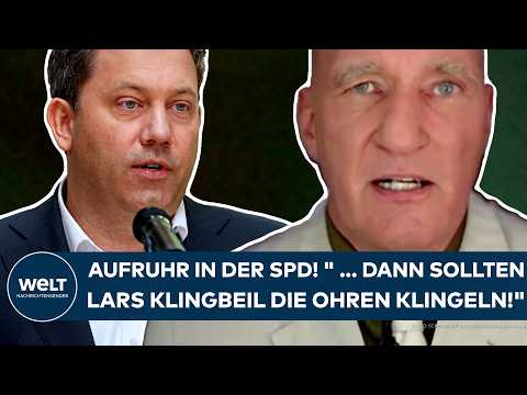 DEUTSCHLAND: Aufruhr in der SPD! “ … dann sollten Lars Klingbeil die Ohren klingeln!“