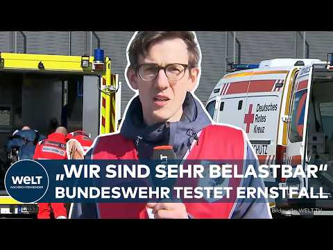 DEUTSCHLAND: Bundeswehr probt Ernstfall am BER – Großübung testet Rettungskette für Verwundete!