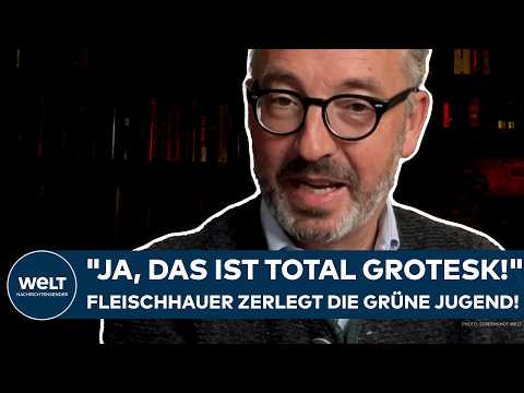 DEUTSCHLAND: „Ja, das ist total grotesk!“ Jan Fleischhauer zerlegt die Grüne Jugend!