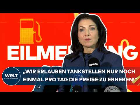 DEUTSCHLAND: SPRITPREISPAKET beschlossen! Reiche: „Kann sein, dass dieses Paket nicht ausreicht“