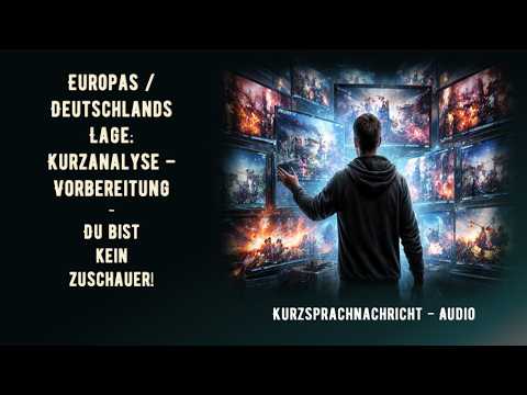 Deutschlands Lage – Appell. Vorbereitung. – Du bist KEIN Zuschauer! Deutschlands Lage – Appell. Vorbereitung. – Du bist KEIN Zuschauer!