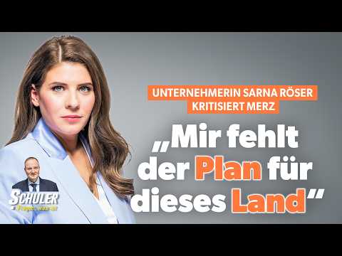 Deutschlands Wirtschaft am Limit? Unternehmerin Sarna Röser warnt vor falscher Politik Deutschlands Wirtschaft am Limit? Unternehmerin Sarna Röser warnt vor falscher Politik