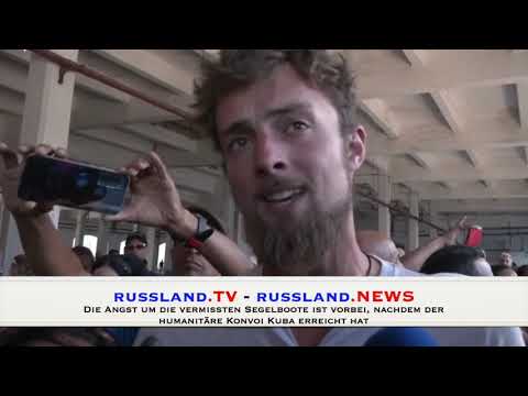 Die Angst um die vermissten Segelboote ist vorbei, nachdem der humanitäre Konvoi Kuba erreicht hat