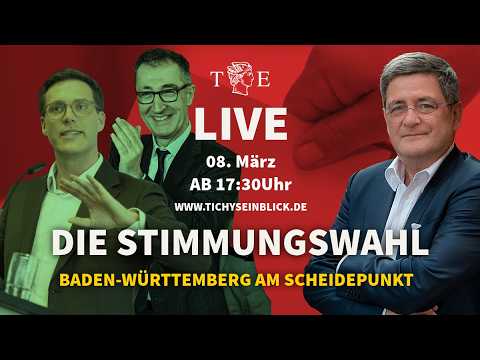 Die Stimmungswahl: Baden-Württemberg am Scheideweg | Live Wahlberichterstattung ab 17:30