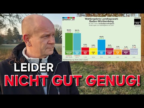 DIE WAHLANALYSE: WAS STIMMT MIT BADEN-WÜRTTEMBERG NICHT? AfD GUTE 18,8% ABER NICHT STARK GENUG! DIE WAHLANALYSE: WAS STIMMT MIT BADEN-WÜRTTEMBERG NICHT? AfD GUTE 18,8% ABER NICHT STARK GENUG!