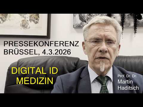 Digitale ID / Medizin – Pressekonferenz Brüssel (in deutsch) Digitale ID / Medizin – Pressekonferenz Brüssel (in deutsch)