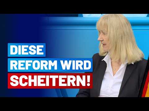 Dr. Christina Baum zur Krankenhausreform! – AfD-Fraktion im Bundestag