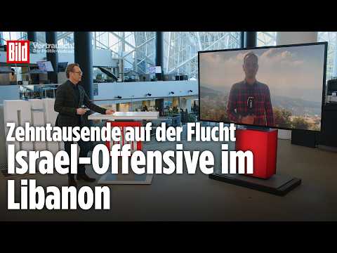 Drohnen über Beirut – Zehntausende fliehen | Vertraulich-Clips