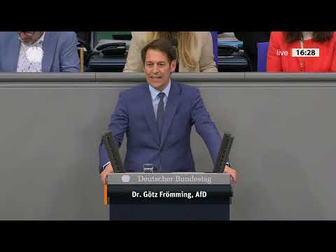 „Düstere Aussichten für Deutschland!“ – Dr. Götz Frömming warnt vor Eskalation