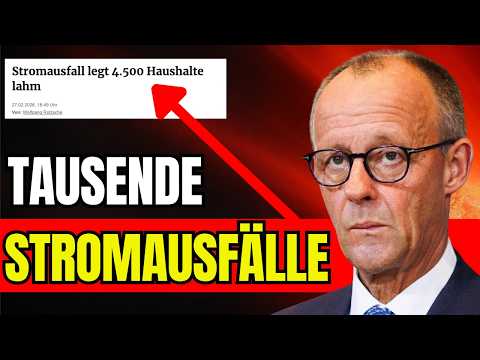 Dunkles Deutschland Tausende Lichter gehen aus!