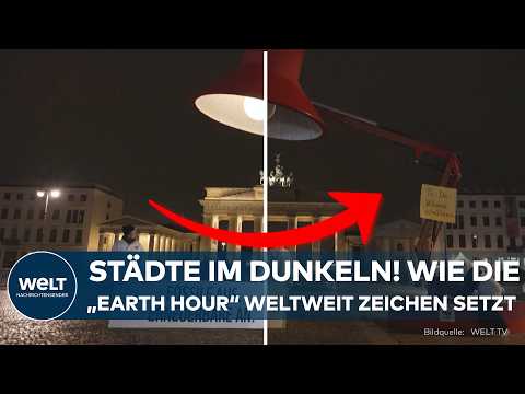„EARTH HOUR“ 2026: Berlin, Athen, Barcelona – Statement für Klimaschutz | Licht aus für WWF Aktion