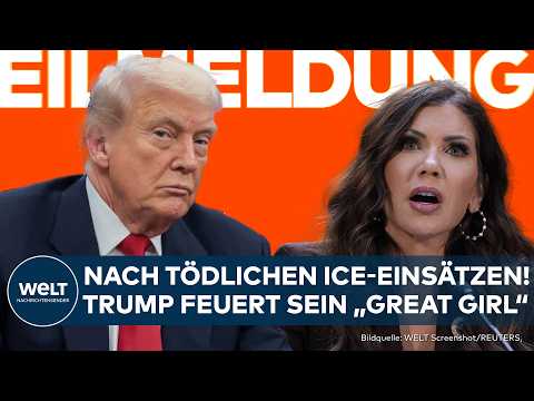 EIL: Donald Trump feuert Kristi Noem! Tödliche ICE-Einsätze wird Lieblingsministerin zum Verhängnis