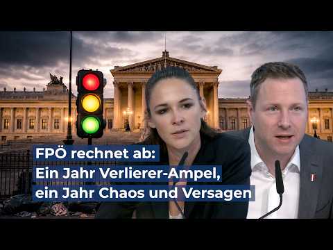 Ein Jahr Schwarz-Rot-Pink – Laut FPÖ: Ein Jahr Chaos und Versagen