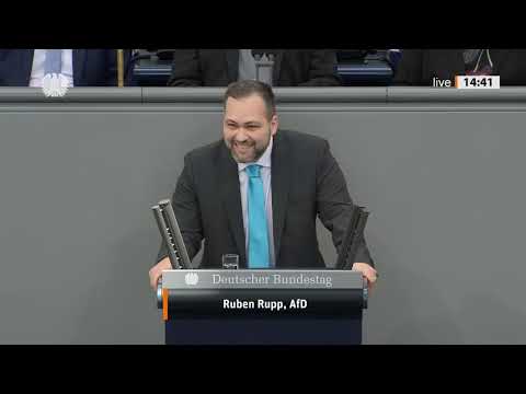 „Ein Quasi-Verbot!“ – Ruben Rupp rechnet im Bundestag ab! KRIEG IM BUNDESTAG