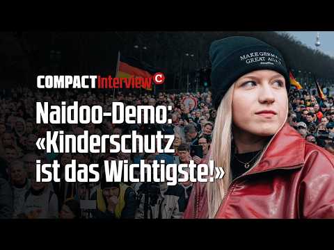 Eingollan auf Naidoo-Demo: «Kinderschutz ist das Wichtigste!» Eingollan auf Naidoo-Demo: «Kinderschutz ist das Wichtigste!»