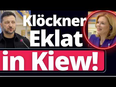Eklat: Klöckner verhöhnt Deutsche Bürger bei Selenski!