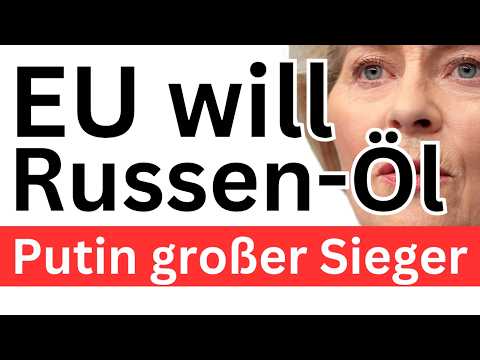 Energie-Drama ❌ EU bettelt bei Russland ❌