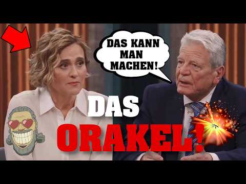 EX-Pfarrer GAUCK lässt besorgte Moderatorin ZURÜCK! 💥⚡️| Caren Miosga #PolitSatire #Comedy EX-Pfarrer GAUCK lässt besorgte Moderatorin ZURÜCK! 💥⚡️| Caren Miosga #PolitSatire #Comedy