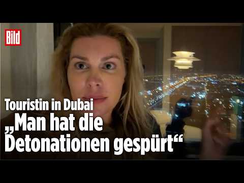 Explosionen in Dubai: Feuer im Hotel nach iranischem Angriff – Deutsche Augenzeugin berichtet