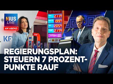 🎙️Benzin-Strom-Wirtschaft: Was Kanzler Merz konkret falsch macht | NIUS Live am Abend vom 13.03.2026