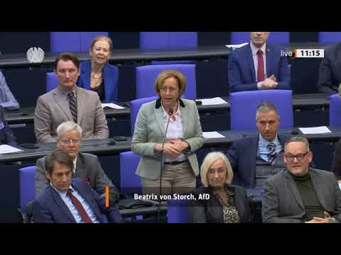 🎤 VON STORCH SAGT DANKE! 🎤 „Kein Verbot!“ – Deutliche Worte im Bundestag AFD DEUTSCHE WOLLEN AFD