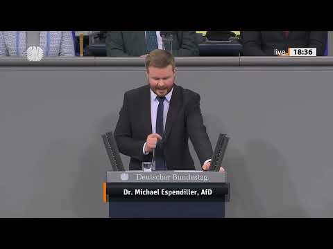💥 GELD-ALARM IM BUNDESTAG! 💥 Michael Espendiller PRANGERT „ZWECKENTFREMDUNG“ DES SONDERVERMÖGENS AN!