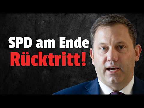 💥SPD Chef Klingbeil bietet RÜCKTRITT an: Pressekonferenz ABGESAGT!