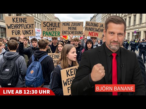 🔥EILT❌️ SCHÜLER GEGEN WEHRPFLICHT‼️