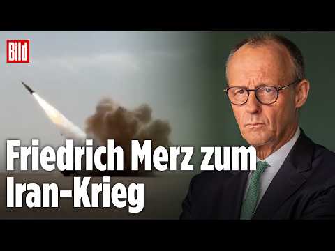 🔴 Jetzt spricht der Kanzler: Friedrich Merz mit einem Statement zum Iran-Krieg | BILD LIVE 🔴 Jetzt spricht der Kanzler: Friedrich Merz mit einem Statement zum Iran-Krieg | BILD LIVE
