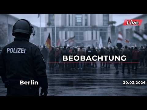 🔴 Live: Kanzleramt – Protest zum Syrien-Besuch