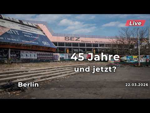 🔴 Live: SEZ – 45 Jahre, Protest und Zukunft 🔴 Live: SEZ – 45 Jahre, Protest und Zukunft