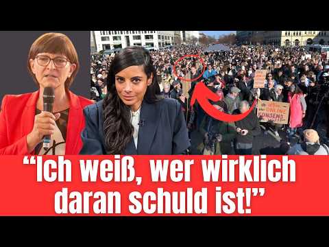 😮 Saskia Esken eskaliert auf Demo für Collien Fernandes – UNGLAUBLICHE Vorwürfe! 😮
