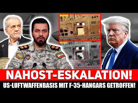🚨 IRAN greift US-BASEN an: F-35-HANGARS in SAUDI-ARABIEN zerstört, RAKETEN treffen US-ZIELE! 🚨 IRAN greift US-BASEN an: F-35-HANGARS in SAUDI-ARABIEN zerstört, RAKETEN treffen US-ZIELE!
