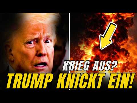 🚨 Trump spricht plötzlich vom Ende des Iran-Kriegs!