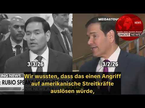 🚨🇺🇸🇮🇱 Rubios Aussagen entlarven den Widerspruch im Iran-Krieg