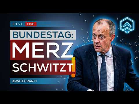 🟥 BUNDESTAG: Merz wird BEFRAGT und kommt ins SCHWITZEN! | #WATCHPARTY