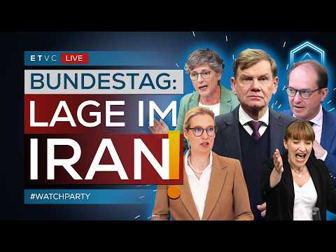 🟥 BUNDESTAG: Wie umgehen mit IRAN-KRIEG? | #WATCHPARTY 🟥 BUNDESTAG: Wie umgehen mit IRAN-KRIEG? | #WATCHPARTY