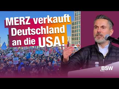 Fabio De Masi: Merz macht Deutschland zum Verlierer des Iran-Krieges! | Komplette Rede (BSW-Demo)