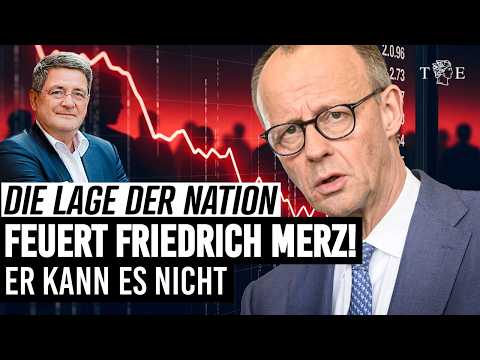 Feuert Friedrich Merz: Er verweigert seine Arbeit – Die Lage der Nation mit Roland Tichy Feuert Friedrich Merz: Er verweigert seine Arbeit – Die Lage der Nation mit Roland Tichy