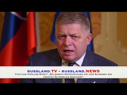 Fico zum Pipeline Streit „Zelenskys Entscheidung hat der Slowakei ein ernstes Ölproblem beschert“ Fico zum Pipeline Streit „Zelenskys Entscheidung hat der Slowakei ein ernstes Ölproblem beschert“