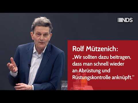 Frieden gestalten: Rolf Mützenich über Rüstungskontrolle, Diplomatie und europäische Sicherheit