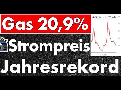 Füllstand 20,9%: Trump lügt, Merz betet & der Strompreis knackt das Jahreshoch mit 439€/MWh!