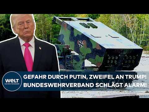 GEFAHR DURCH PUTIN, ZWEIFEL AN TRUMP: Bundeswehrverband schlägt Alarm! Mehr Tempo bei Aufrüstung!