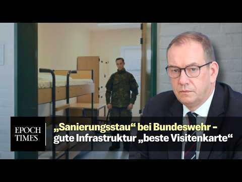 Gesperrte Kantinen und verschimmelte Duschen: Wehrbeauftragter kritisiert Bauverzögerung Gesperrte Kantinen und verschimmelte Duschen: Wehrbeauftragter kritisiert Bauverzögerung