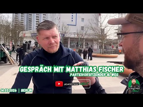 Gespräch mit Matthias Fischer, III. Weg, zur Demo:“Unsere Alternative heißt Revolution“ | 14.03.2026 Gespräch mit Matthias Fischer, III. Weg, zur Demo:“Unsere Alternative heißt Revolution“ | 14.03.2026