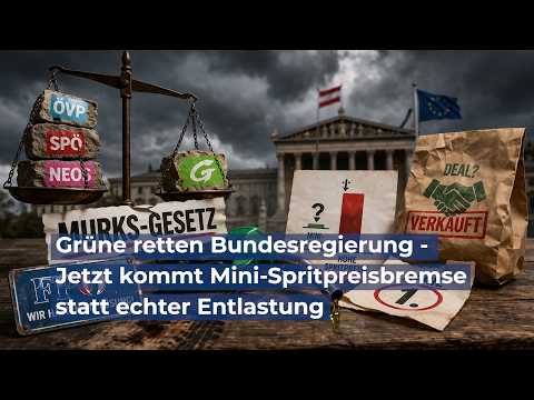 Grüne retten Bundesregierung – Jetzt kommt Mini-Spritpreisbremse statt echter Entlastung