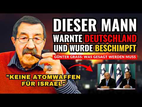 GÜNTER GRASS: Iran-Krieg, Israel und der Antisemitismus-Vorwurf | KEIN KOMMENTAR GÜNTER GRASS: Iran-Krieg, Israel und der Antisemitismus-Vorwurf | KEIN KOMMENTAR