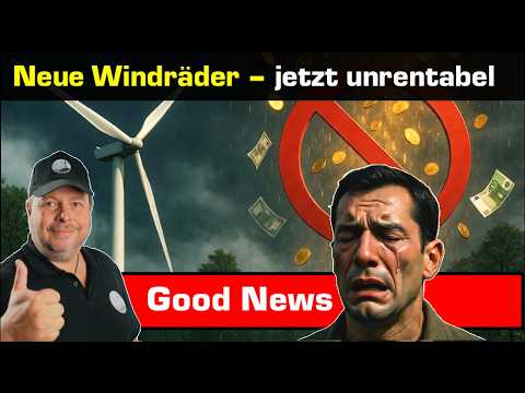 Gute News😁 Windräder jetzt unrentabel für Betreiber – Neue Regelungen Gute News😁 Windräder jetzt unrentabel für Betreiber – Neue Regelungen